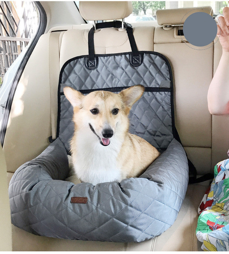 2-in-1 Pet Carrier & Car Seat Pad